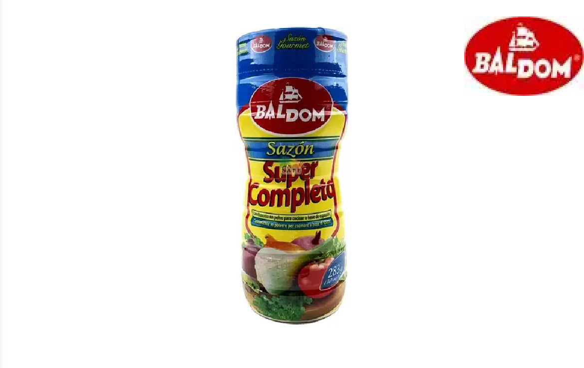BALDOM SAZON SUPER COMPLETO (AZUL) 10OZ
