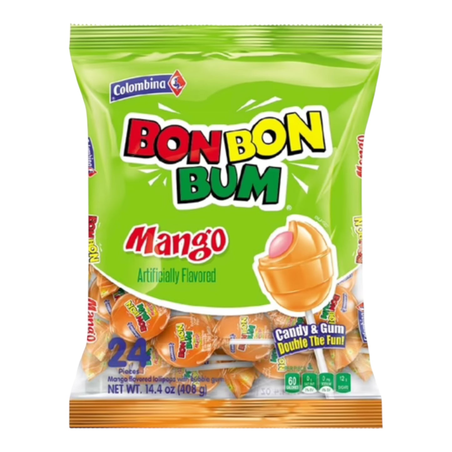 BON BON BUM MANGO 24pcs