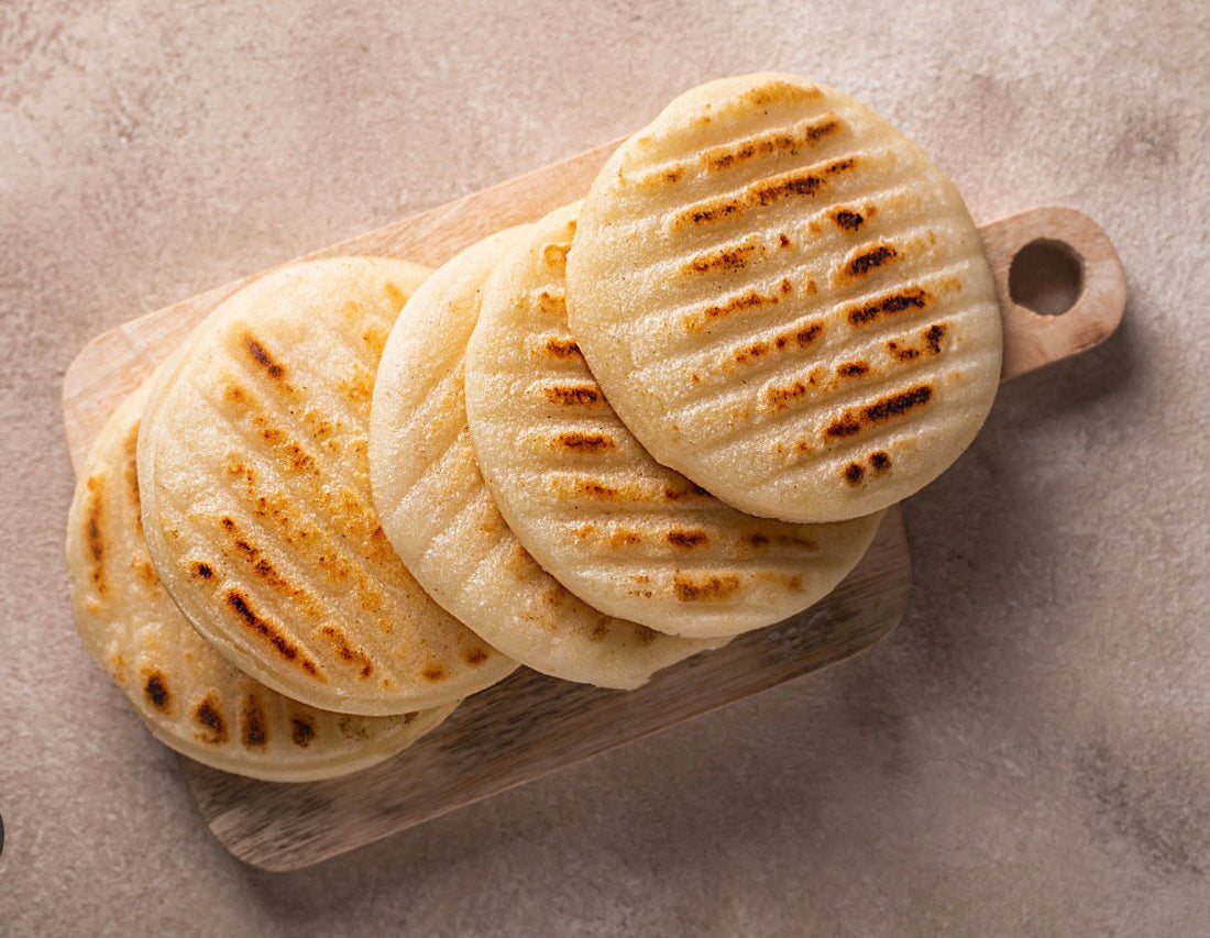 Arepas de harina P.A.N. paso a paso