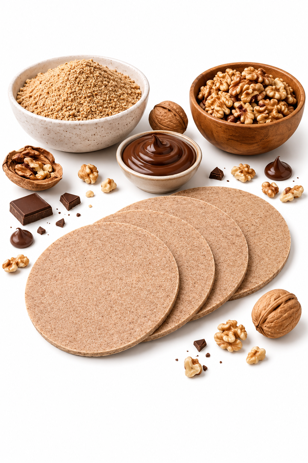 Amarant- en Tarwewafels          Notensmaak (50 g)