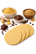 Amarant- en Tarwewafels          Golden Milk Smaak (50 g)