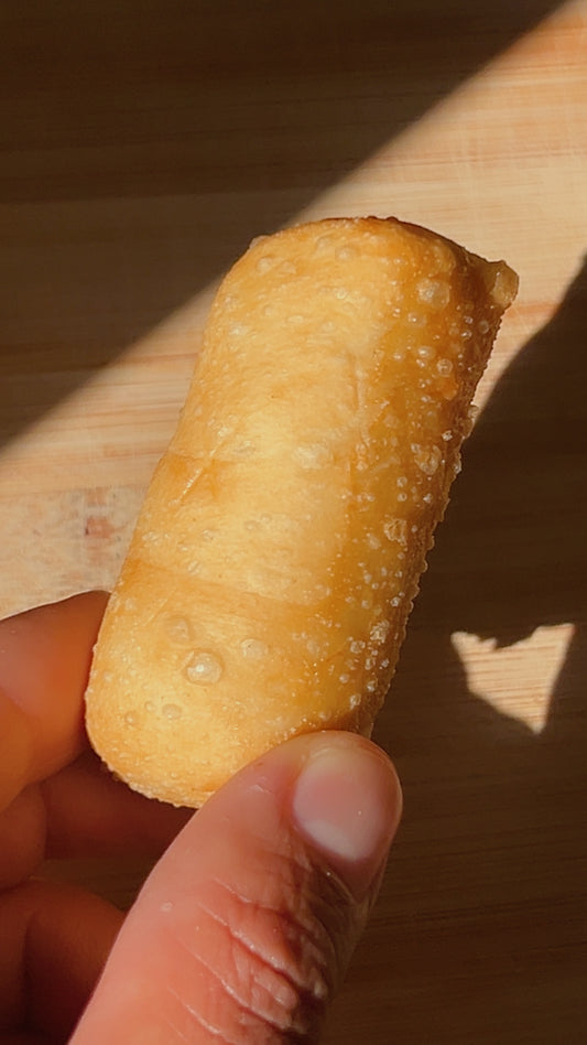 Tequeño de Queso blanco con tocineta