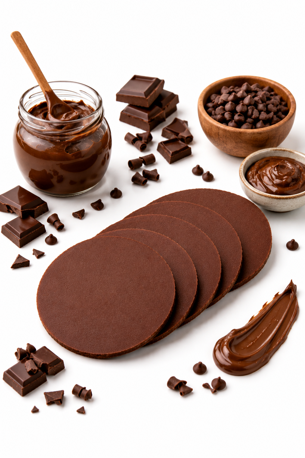 Amaranth and Wheat Wafers          Chocolate Flavor (50 g)
