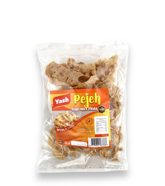 Pejeh chips con cacahuete Yash 150g