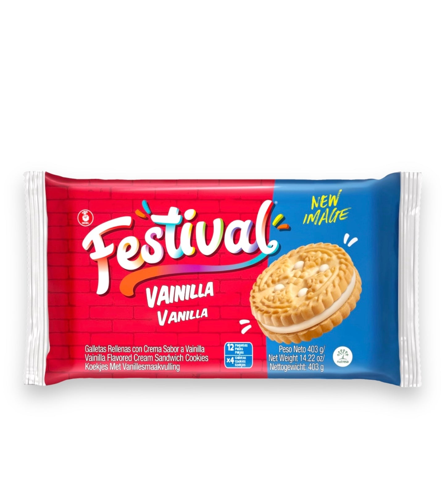 GALLETAS FESTIVAL VAINILLA 12packs