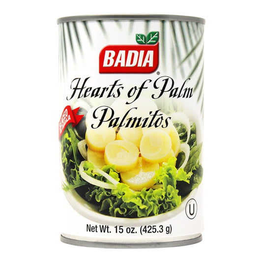 HEARTS OF PALM (PALMITOS)
SLICED 15oz (425,3g)