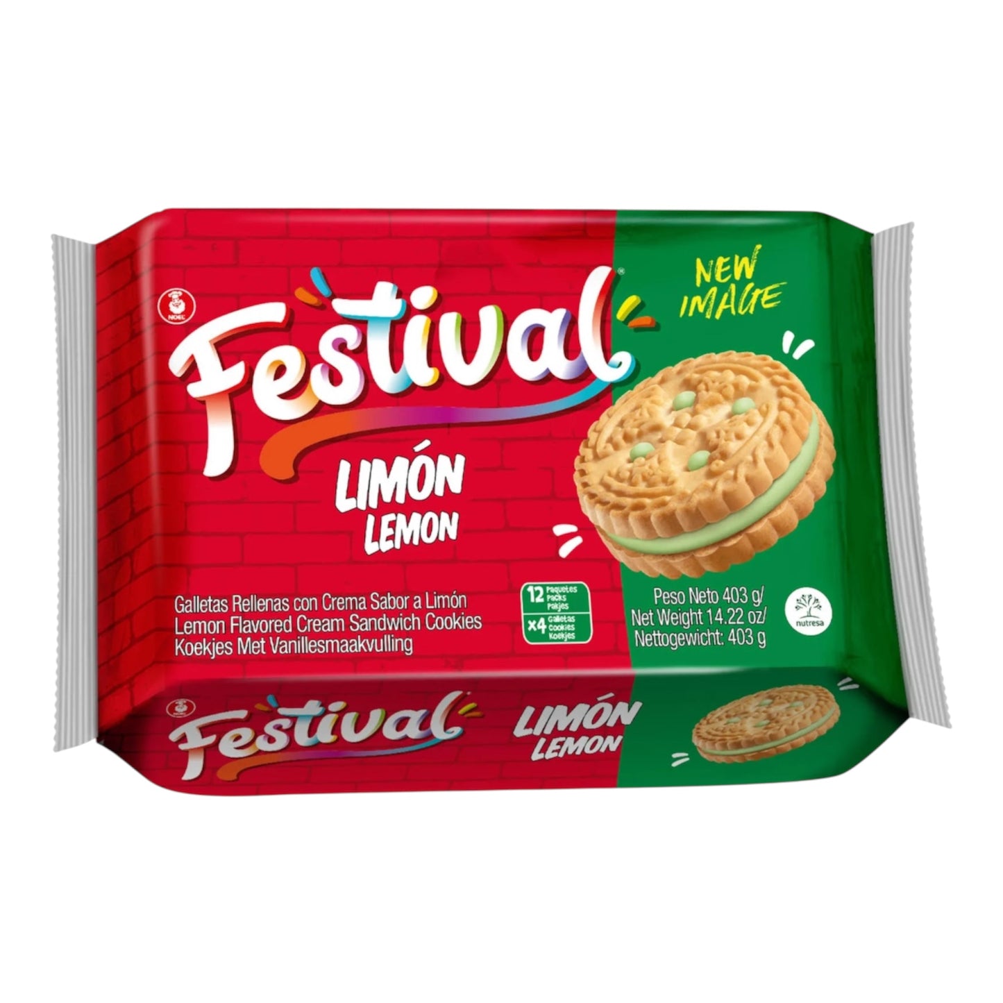 GALLETAS FESTIVAL LIMÓN 12packs