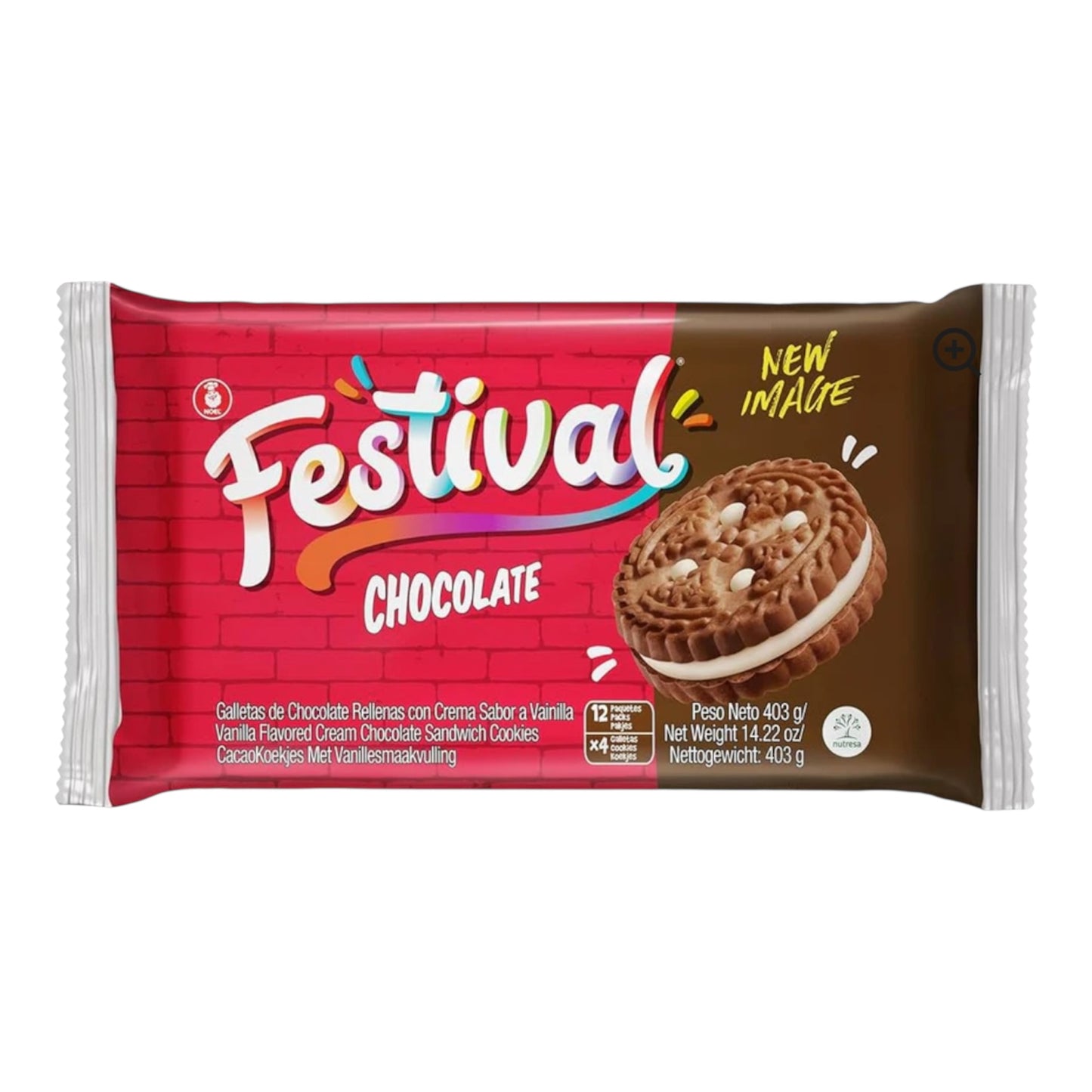 GALLETA FESTIVAL CHOCOLATE 12packs