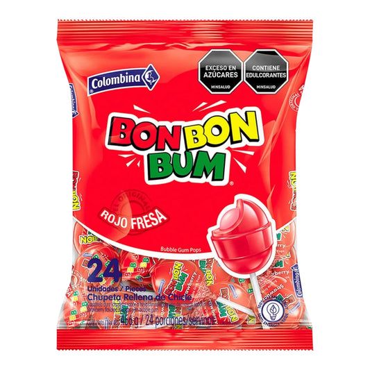 BON BON BUM FRESA 24pcs