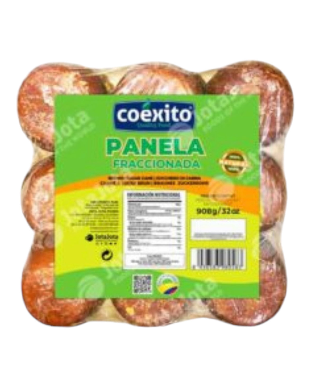 Panela Fraccionada Coéxito 908 g | Panela Colombiana en Pastillas