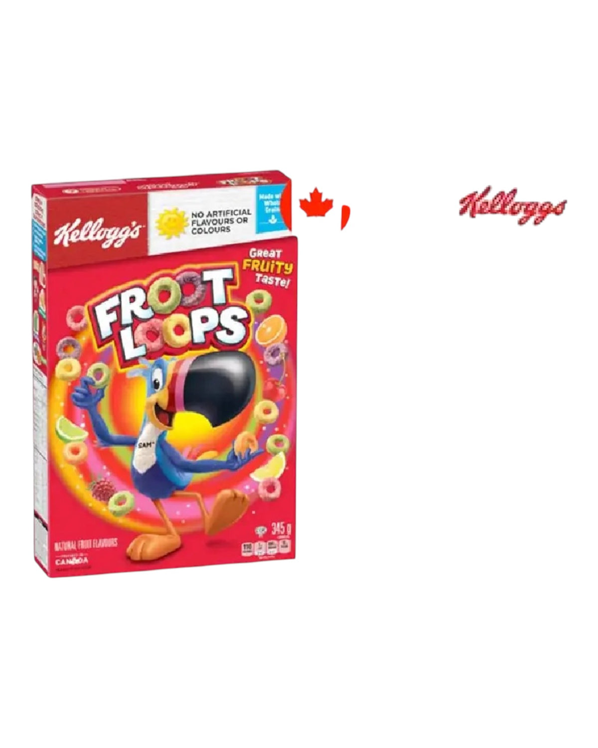 KELLOGG'S FROOT LOOPS 252G