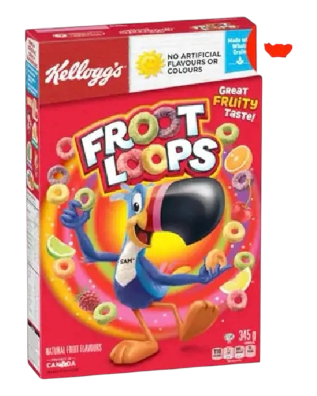 KELLOGG'S FROOT LOOPS 252G