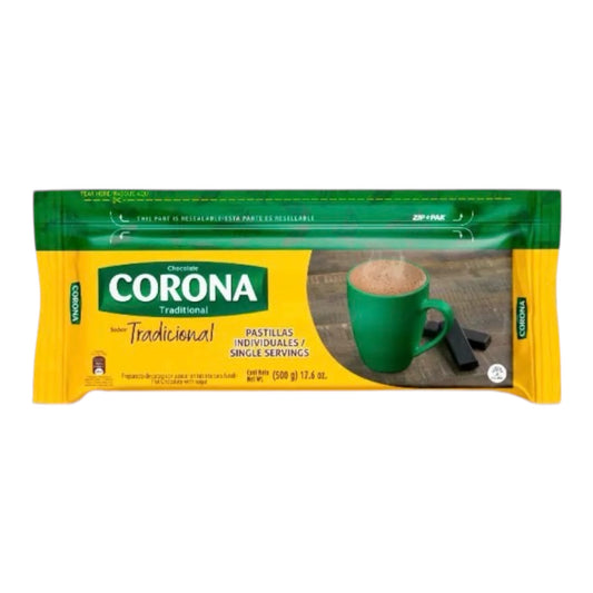 Chocolate Corona formato familiar500gr