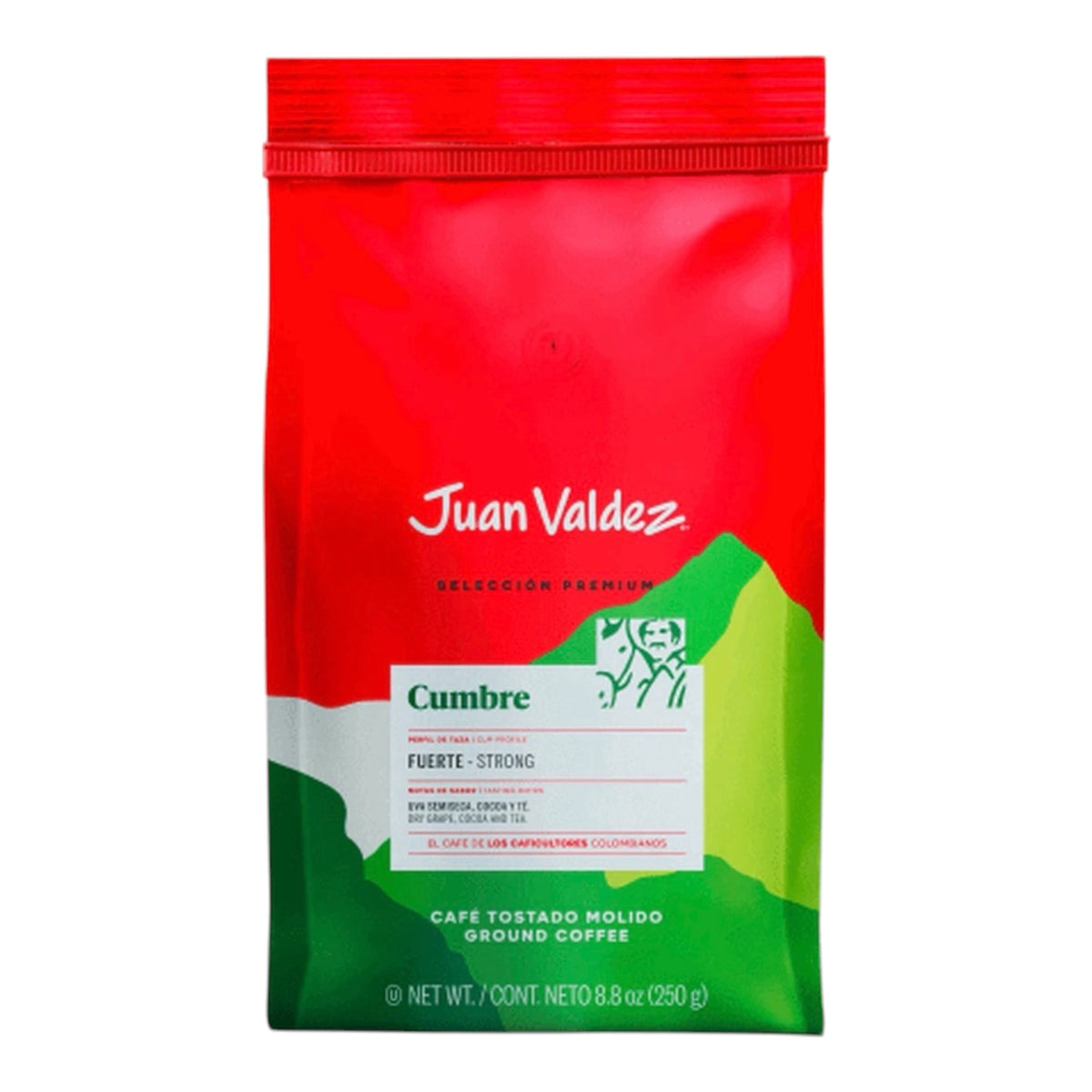 Juan Valdez Cumbre café molido, 250 g